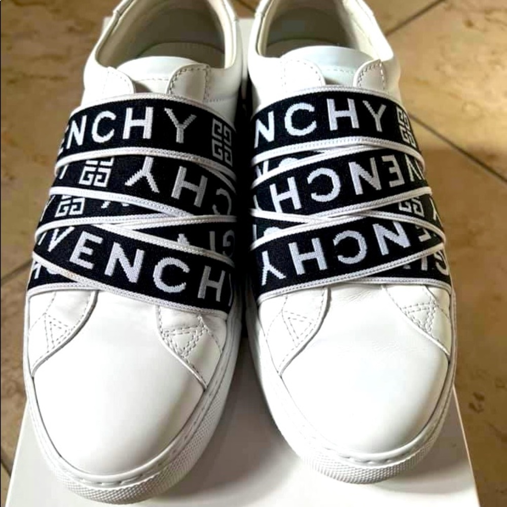 Givenchy Webbing Strap Sneaker White